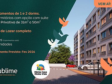 Apartamento 01 e 02 dormit�rios