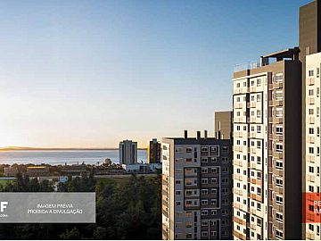 Apartamento 02 dormitorios no Cristal